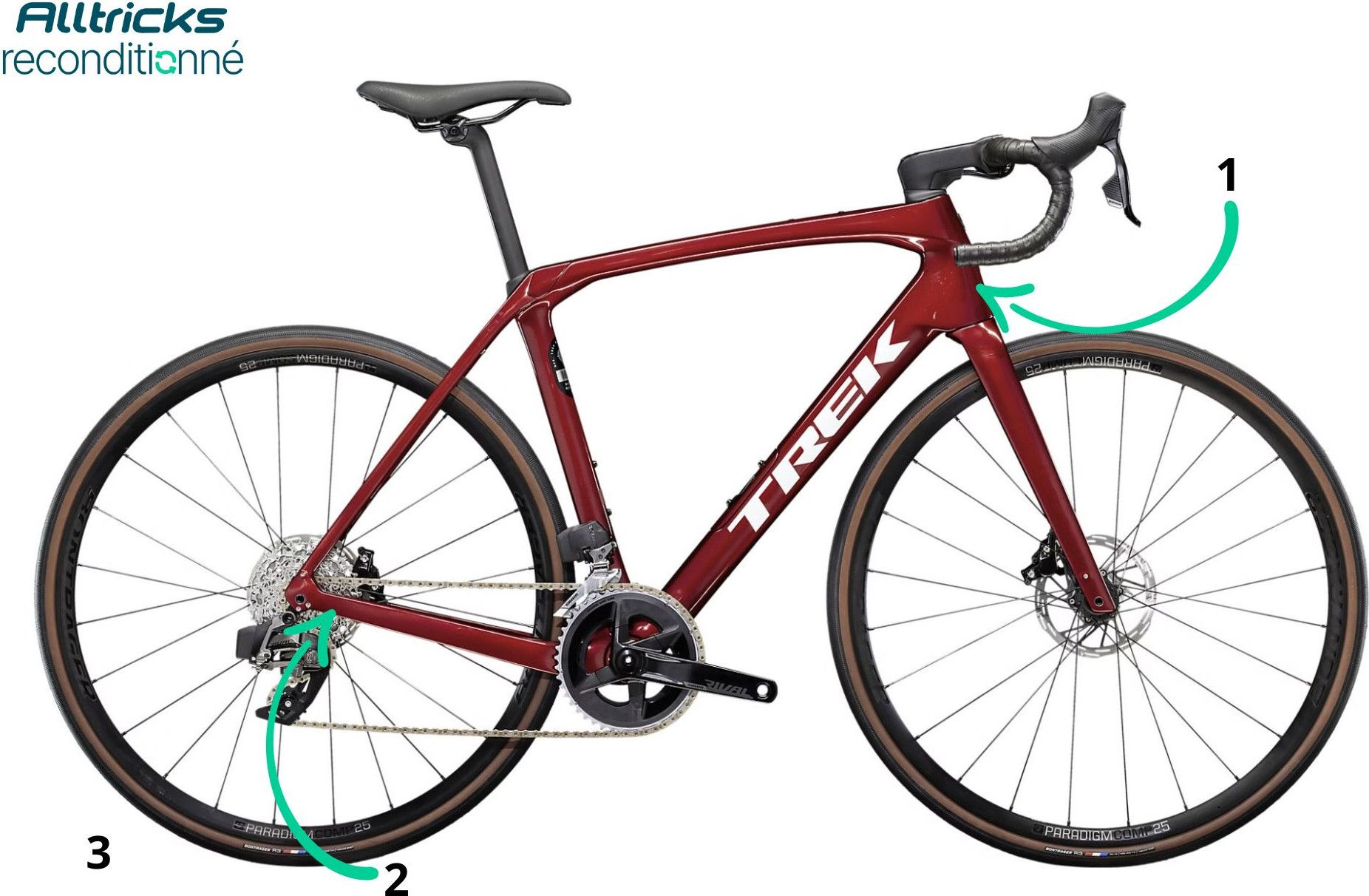 Refurbished Product - Trek Domane SL 6 Sram Rival eTap AXS