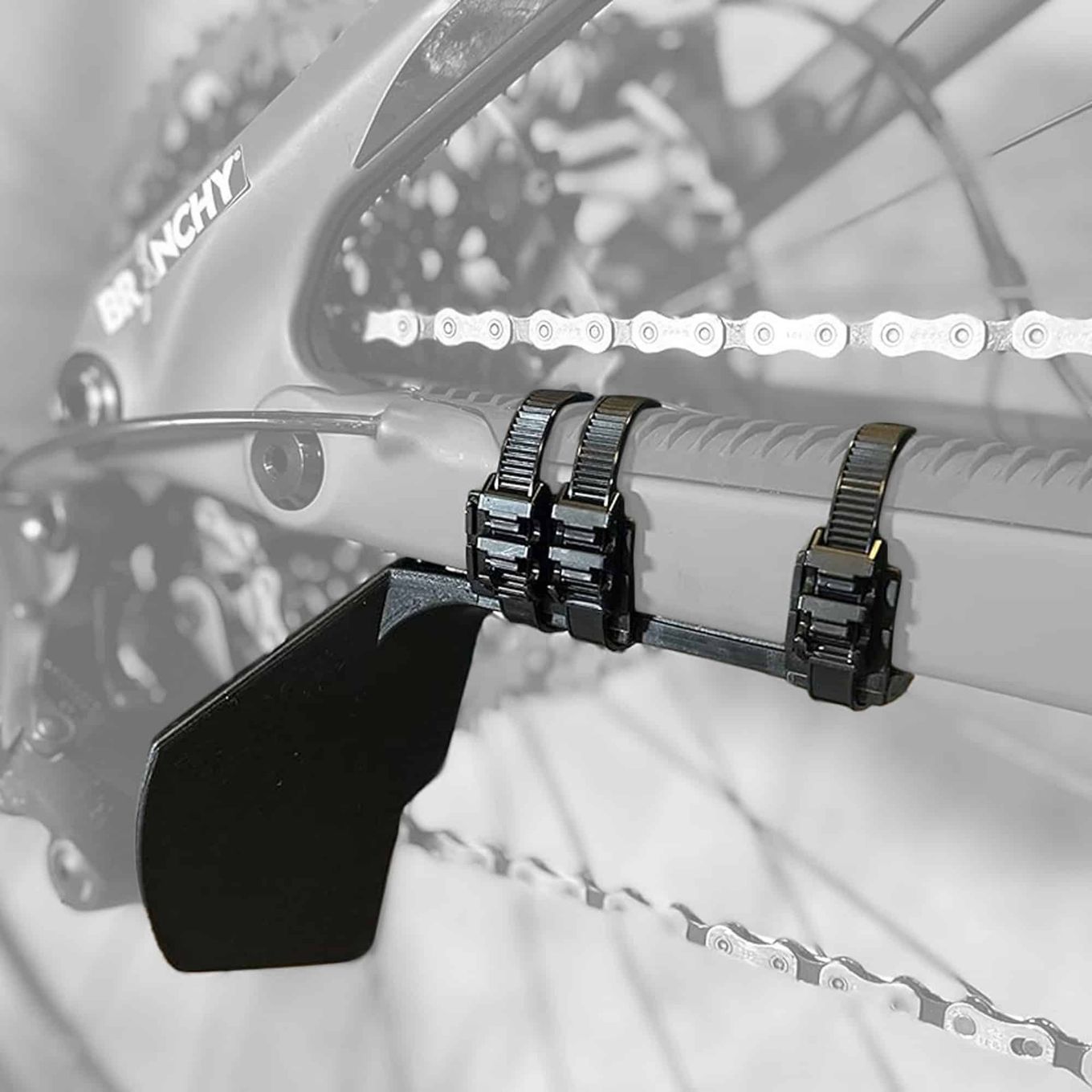 Protège dérailleur arrière PARE CHOC SUPER LEADER velo randonneuse - Équipements vélos