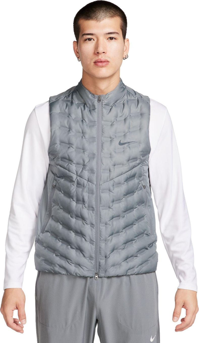 Nike Therma FIT ADV Repel AeroLoft Grey Men s Sleeveless Thermal Jacket Alltricks