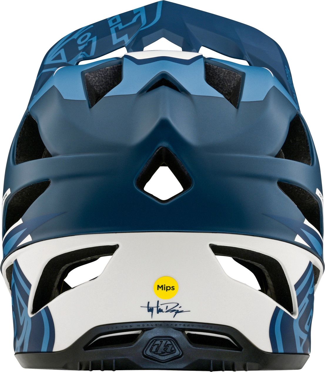 Casco de MTB Troy Lee Designs A3 Uno slate azul