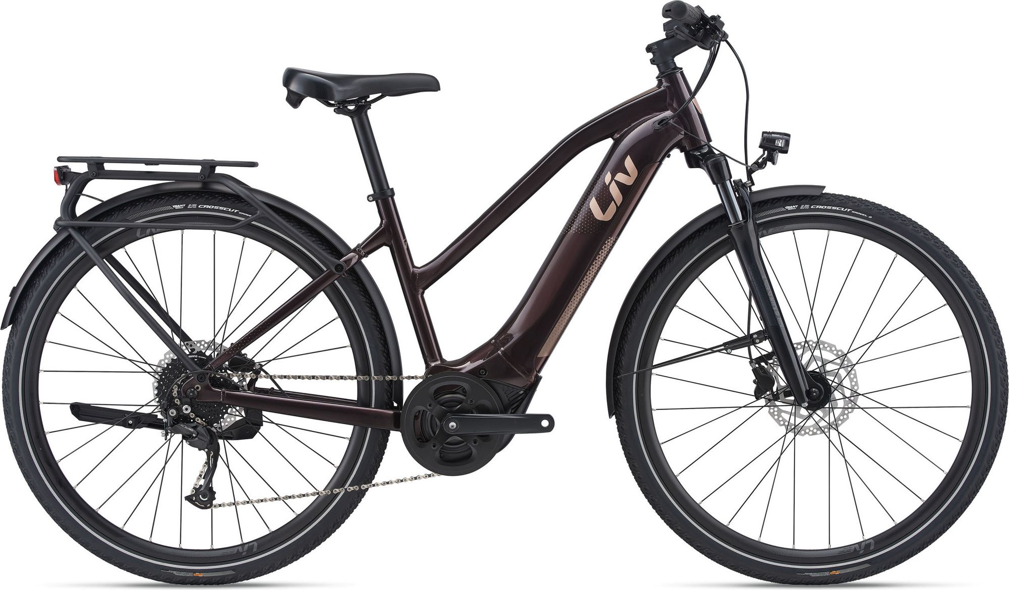 VTC Électrique LIV Amiti E+2 RideDash Evo Shimano Alivio 9V 500 Wh