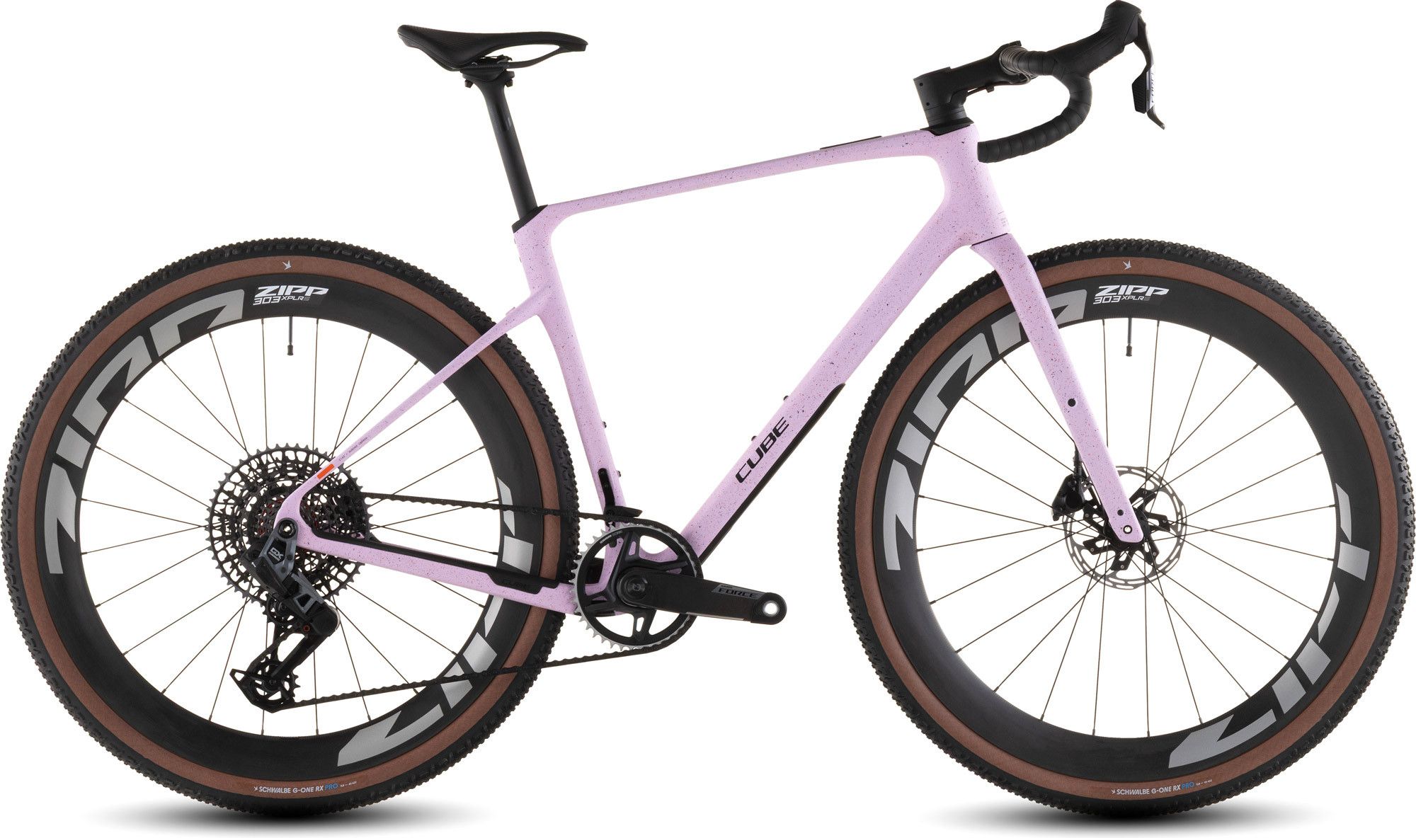 Cube Nuroad C:62 SLX Gravel Bike Sram Force XPLR AXS/GX Eagle AXS 12S 700  mm Rhodonite Pink 2026