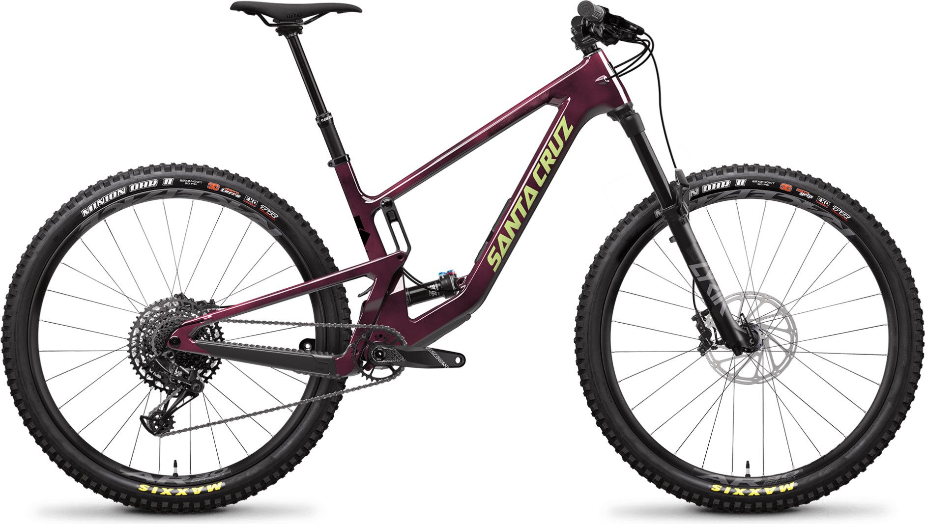 Santa Cruz Hightower Carbon C All-Suspension MTB Sram NX Eagle 12V 29''  Violet 2023