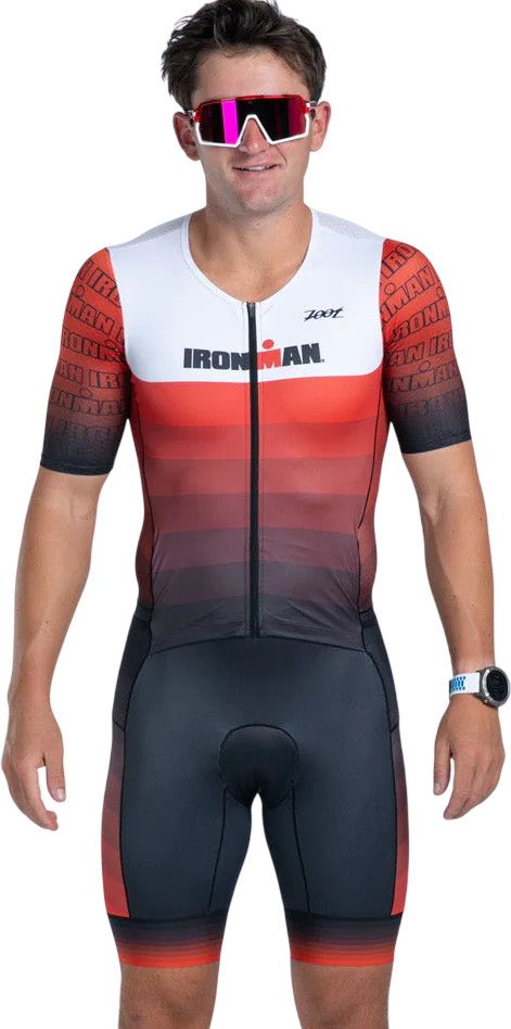 Zoot LTD Triathlon Aero Full-Zip Ironman Velocity Men's Tri Suit