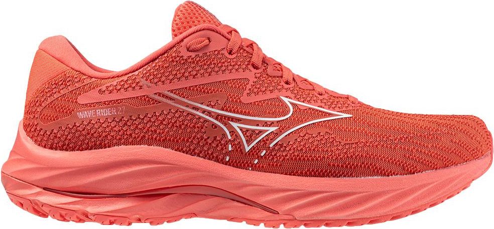 Running Shoes Mizuno Wave Rider 27 Rouge Homme Alltricks