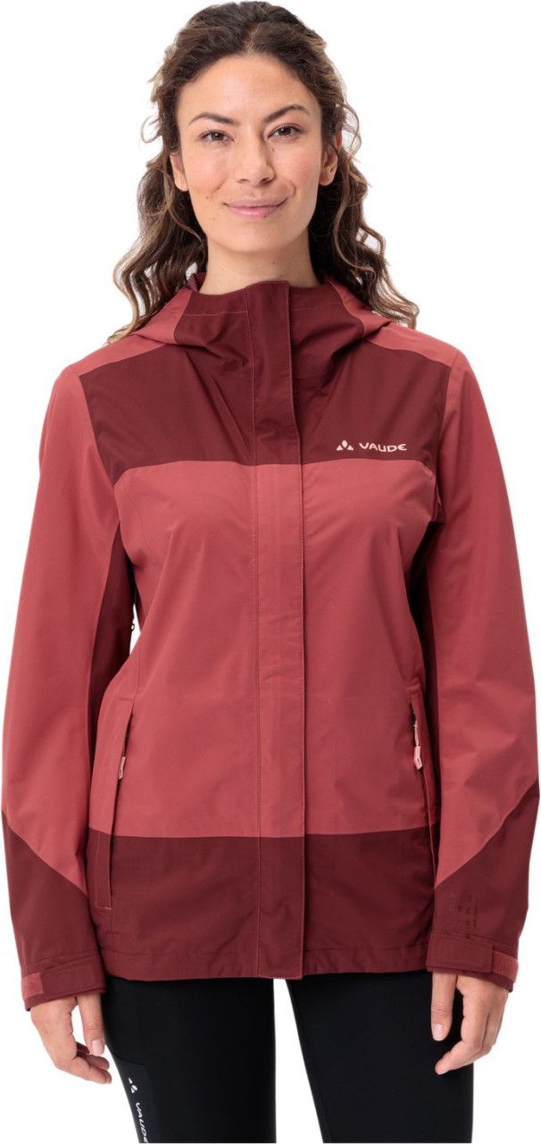 Women's Vaude Neyland 2.5L Waterproof Jacket Red