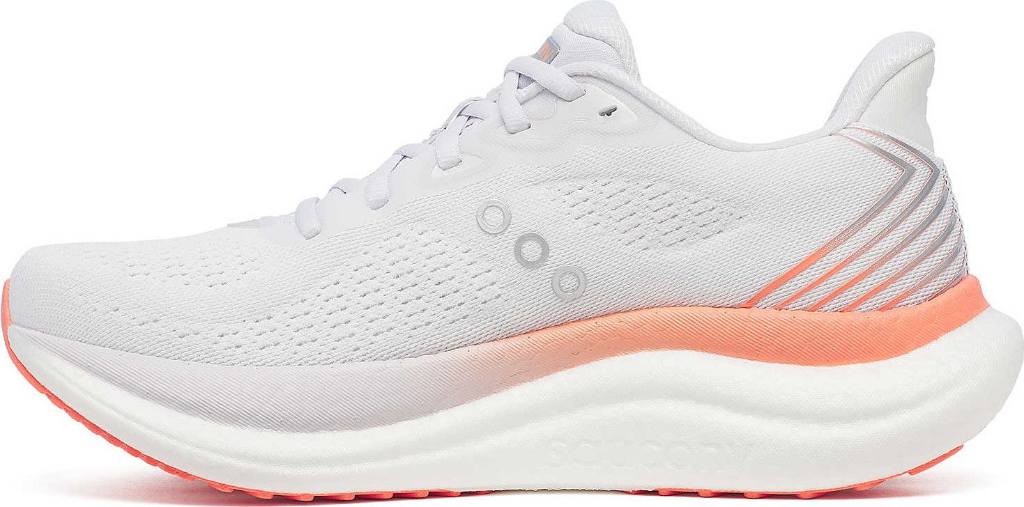 Scarpe da corsa Saucony Triumph 23 Bianco/Arancione Donna