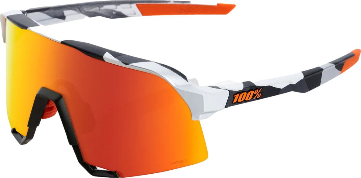 100% Hypercraft XS Goggles - Soft Tact Gray - Hiper Red Multilayer