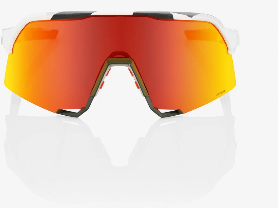 100% Hypercraft XS Goggles - Soft Tact Gray - Hiper Red Multilayer