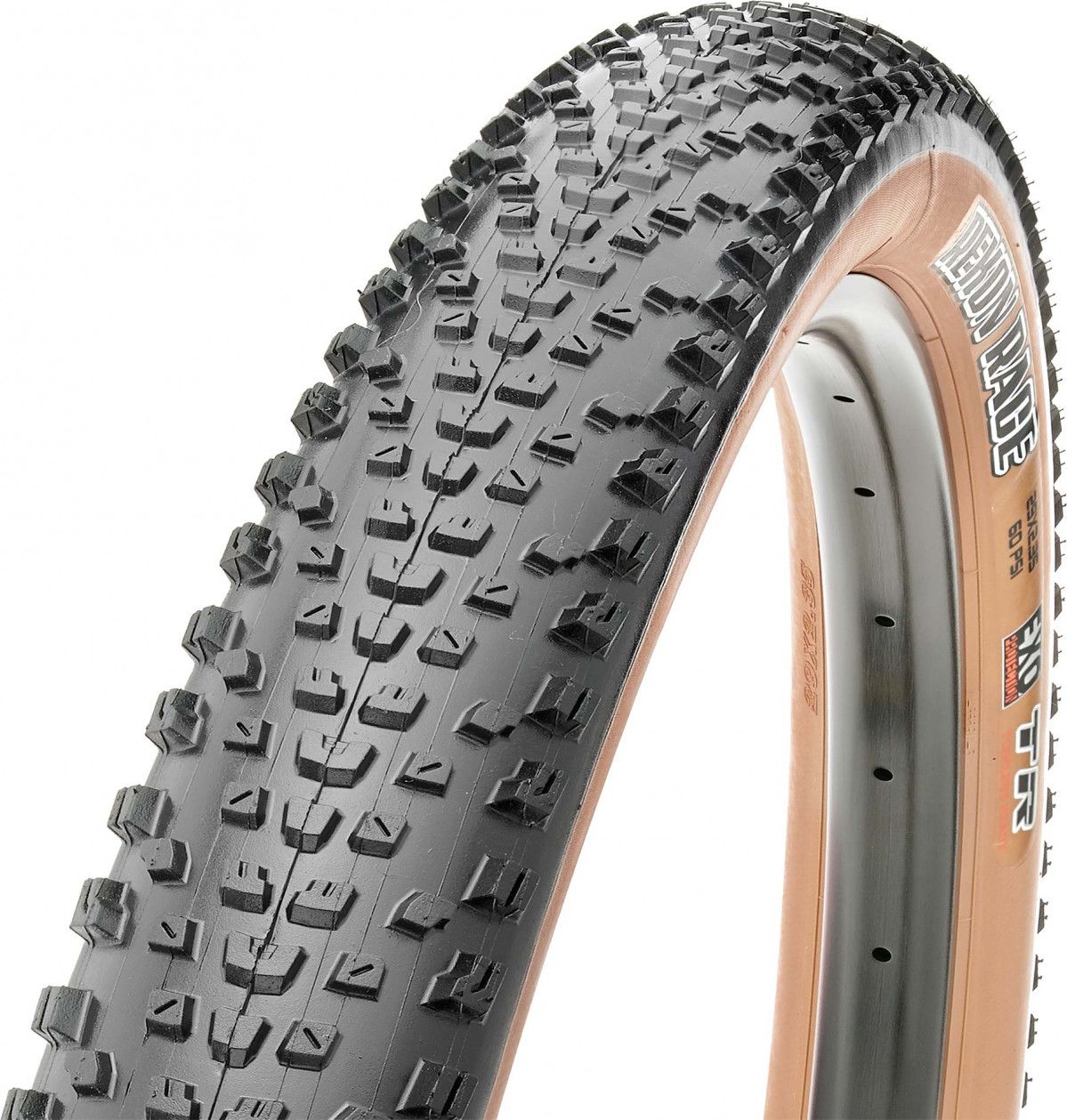 Maxxis Rekon Race 29 Tire Tubeless Ready Dual EXO Tan