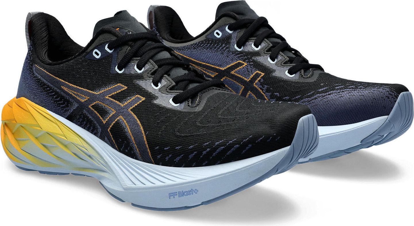 Running Shoes Asics Novablast 4 Black Blue Alltricks