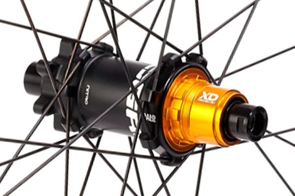 Paire De Roues Carbone VTT 29" Tubeless - Boost 110/148 Mm - Freins Disque - Noir