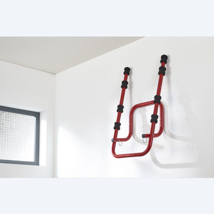 Mottez 4 bike wall rack sale