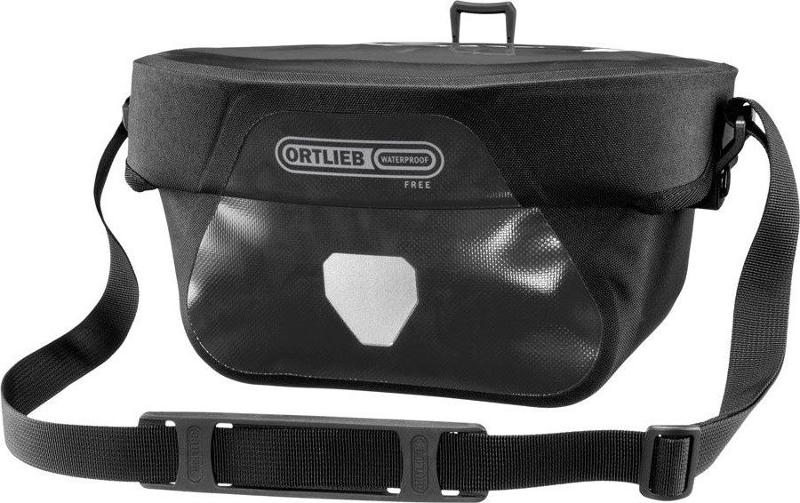 Sacoche vélo guidon Ortlieb Ultimate Six Free 5L étanche avec fixation Klickfix