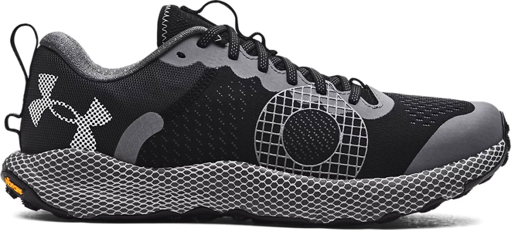 Under Armour HOVR Vibram DS Ridge Trailrunningschuhe Schwarz Unisex