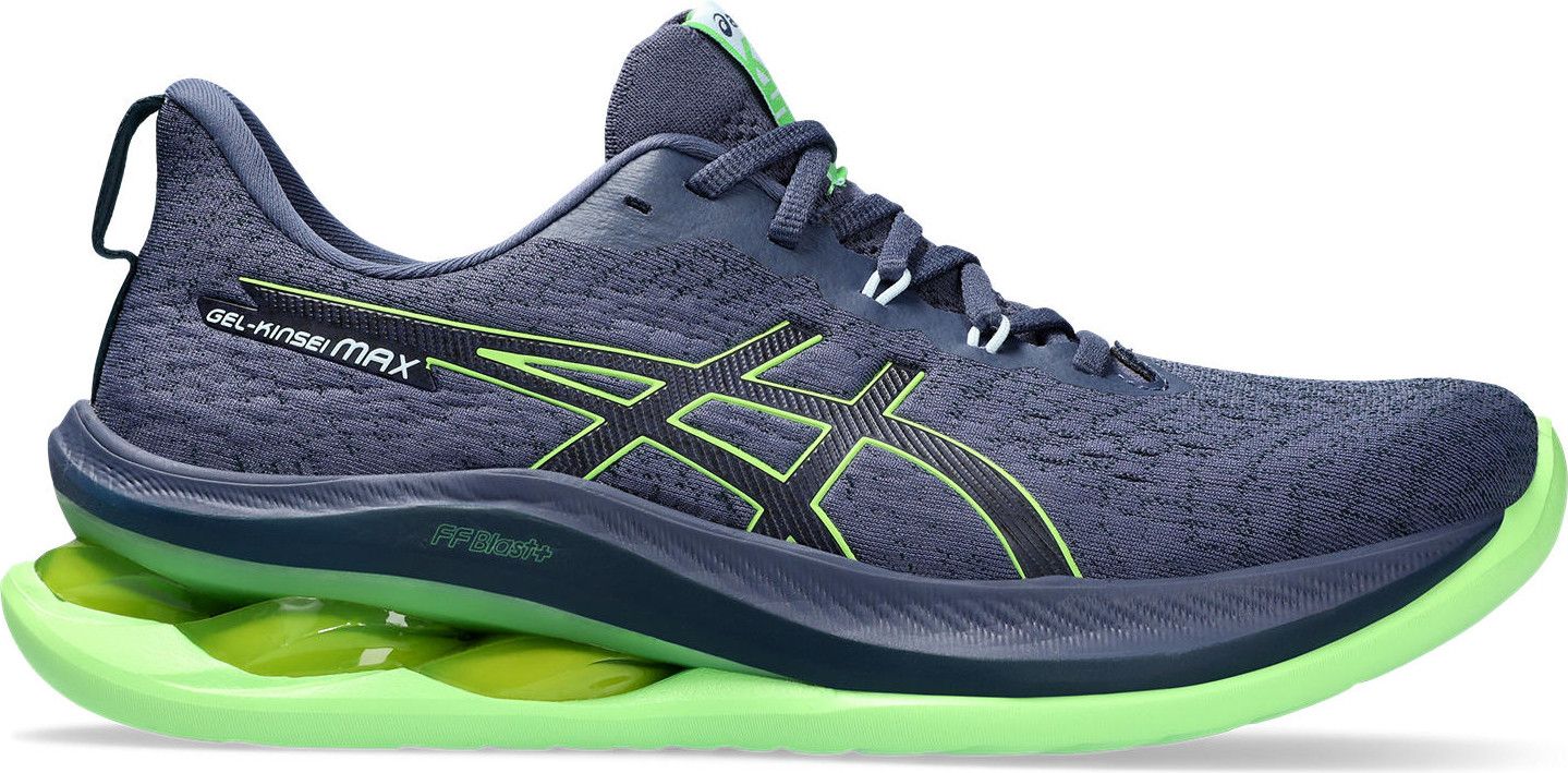 Chaussures de Running Asics Gel Kinsei Max Bleu Vert Alltricks