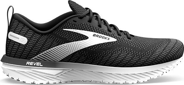 Zapatillas Brooks Revel 6 Negro Blanco