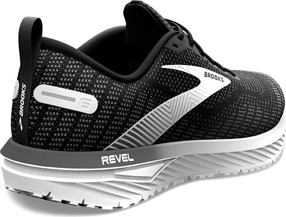 Zapatillas Brooks Revel 6 Negro Blanco