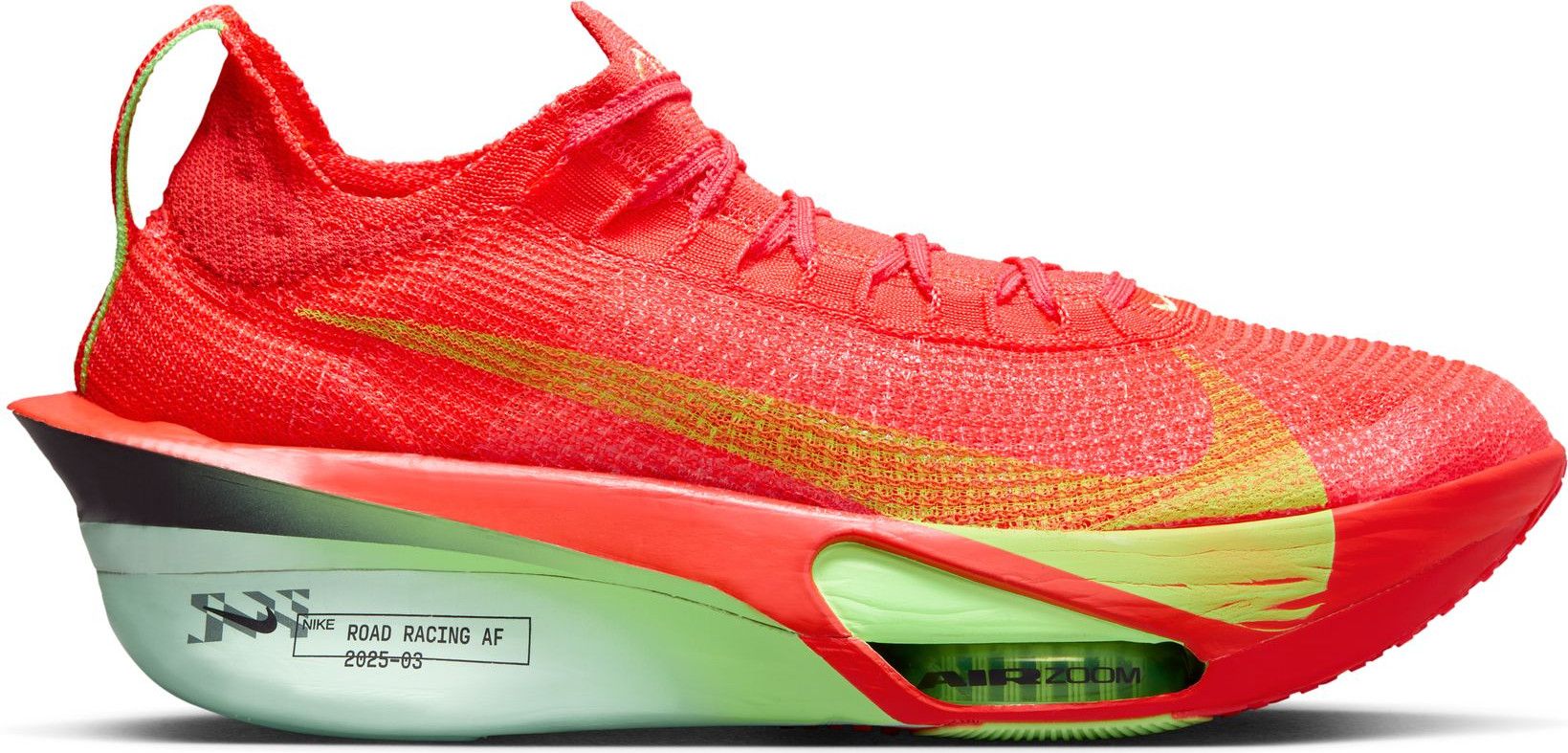 Chaussures Running Nike Alphafly Rouge/Vert Homme