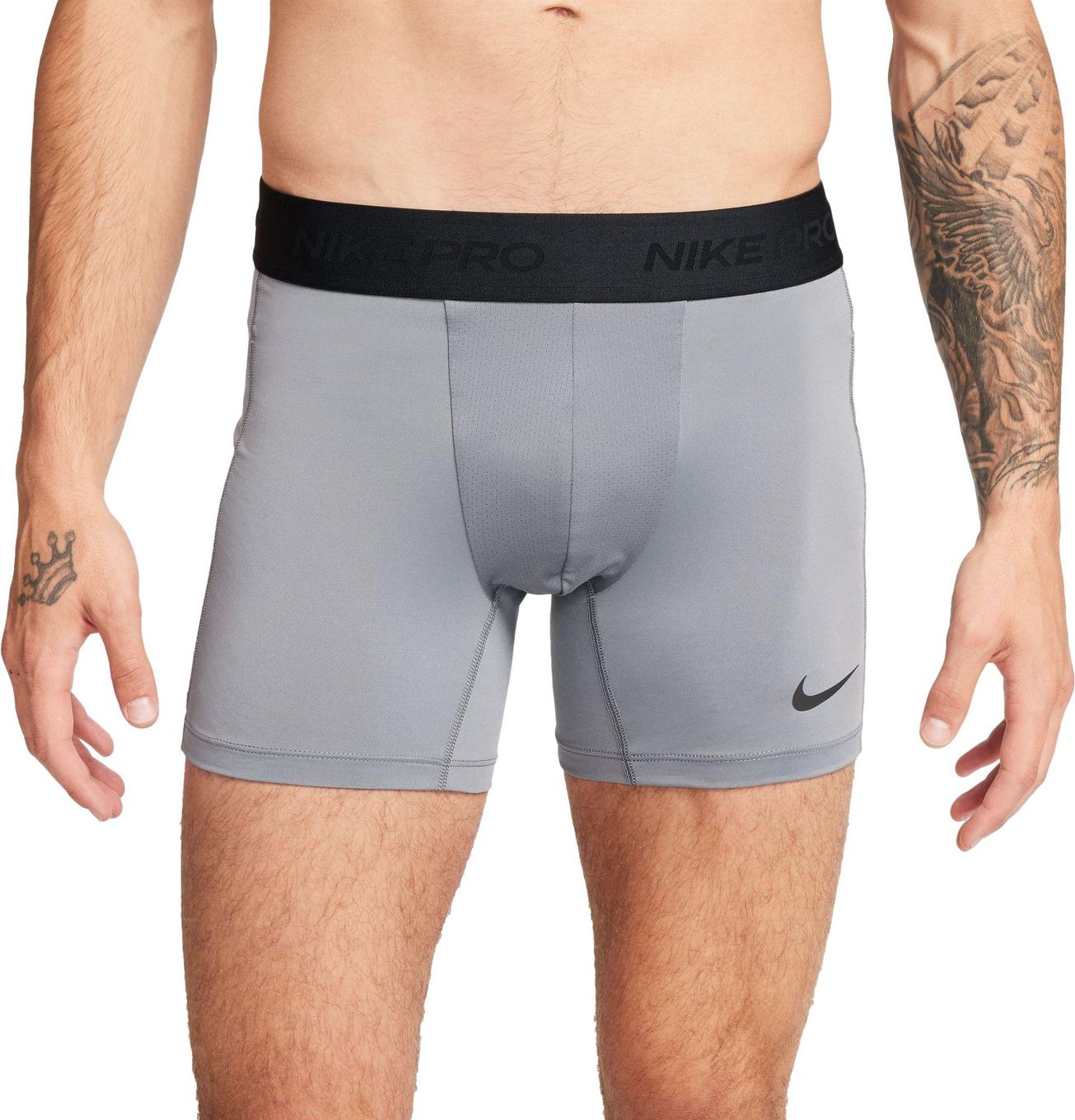 Men s Nike Pro Shorts Grey Alltricks