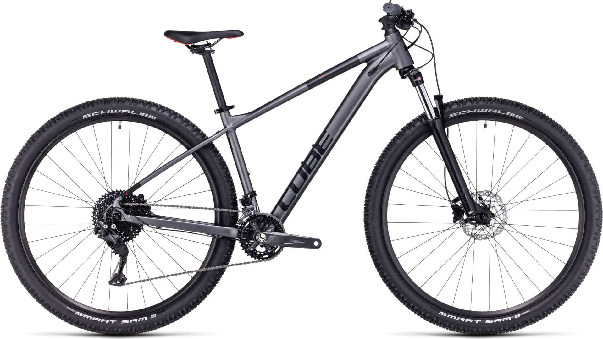 Cube Aim EX Hardtail MTB Shimano Deore 10S 29 Grey 2023 Alltricks