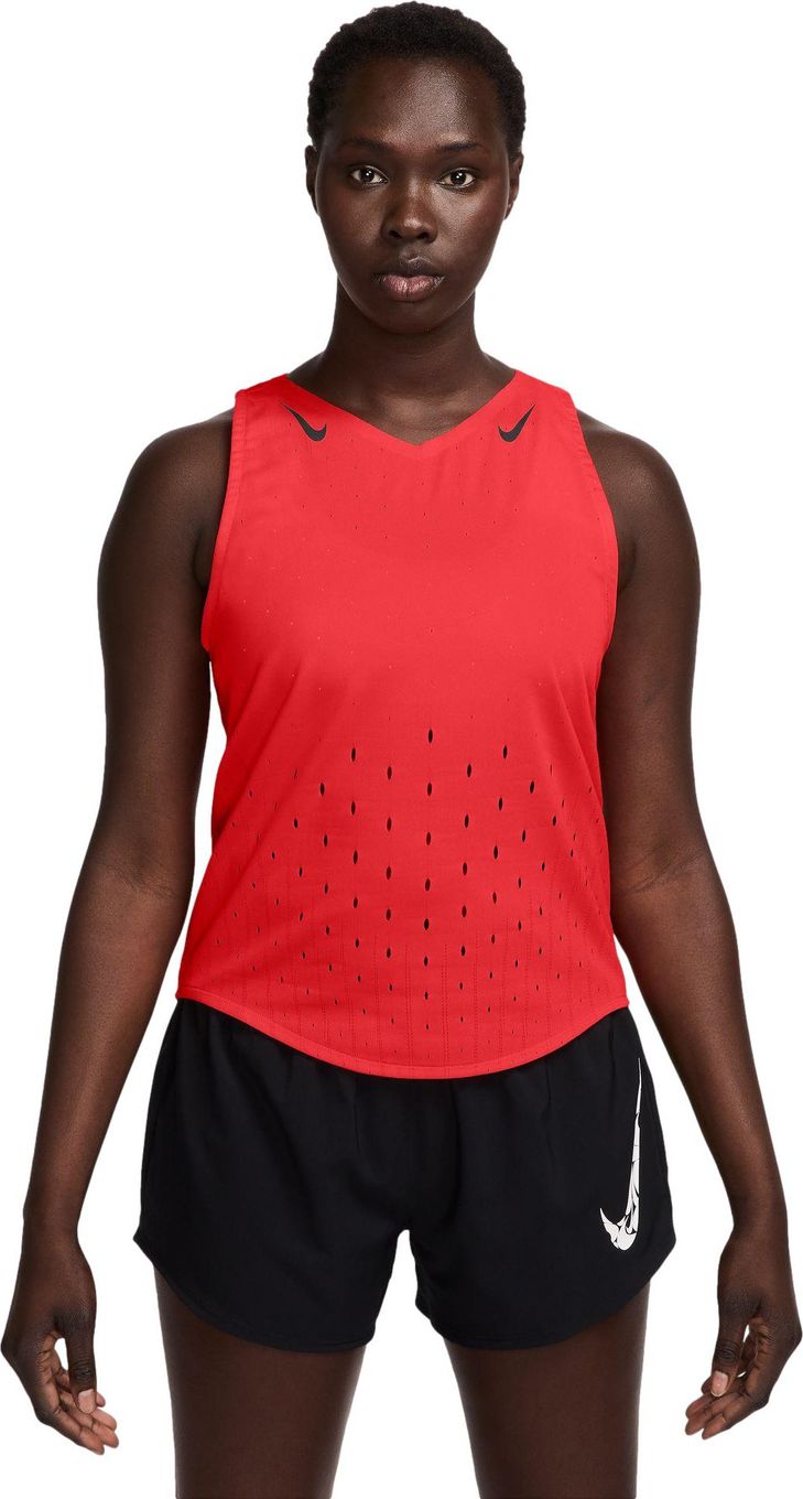 Canotta Nike AeroSwift Donna Rosso