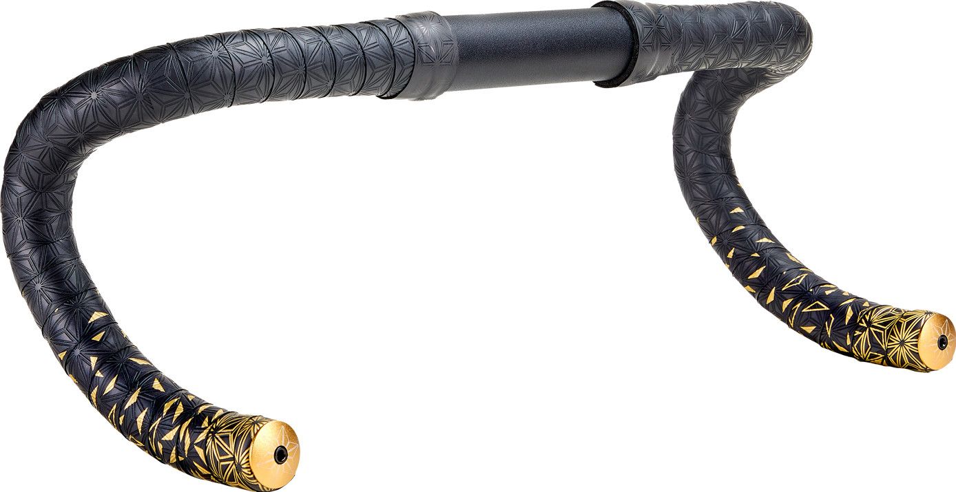 Supacaz Super Sticky Kush Star Fade Bling Gold Handlebar