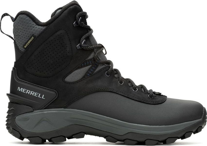 Merrell Thermo Kiruna Tall Waterproof Hiking Shoes Black
