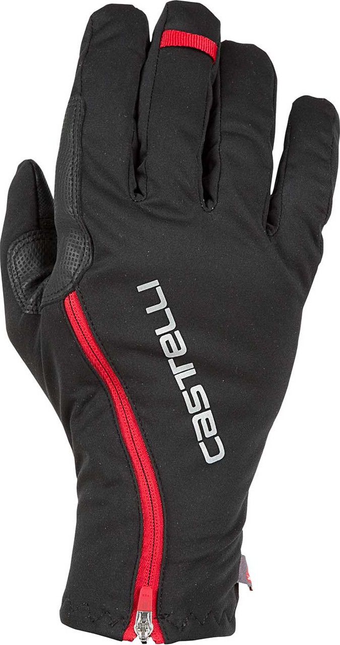 Castelli Spettacolo RoS Winter Gloves Black Red | Alltricks.com