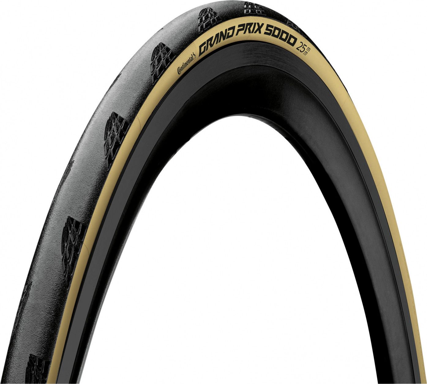 Continental GP 5000 Rennradreifen 700 mm Faltschlauch Typ Vectran Breaker BlackChili Cream Seitenwände