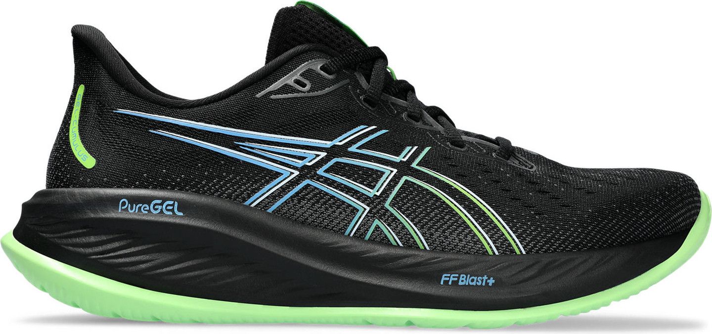 Running Shoes Asics Gel Cumulus 26 Black Green Alltricks