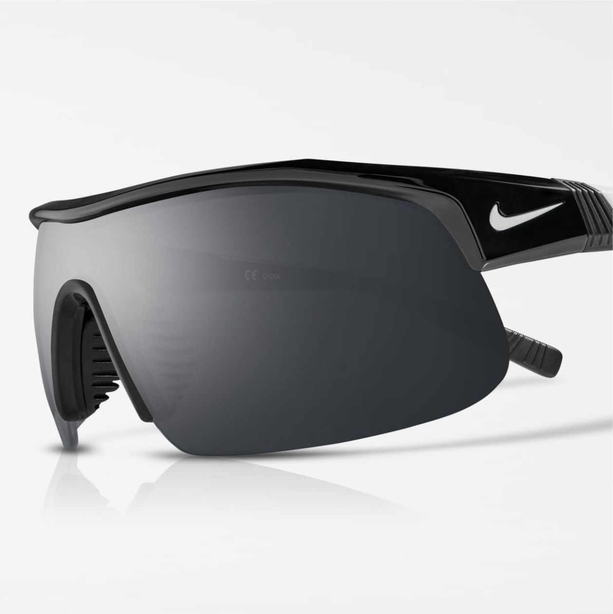 Nike Show X1 Zonnebril Zwart / Zilver Spiegel | Alltricks.nl