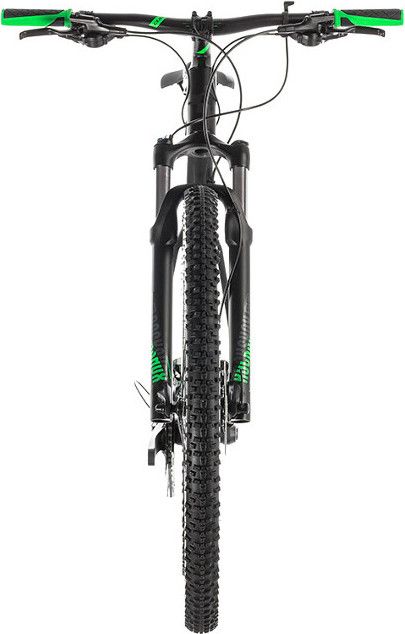 MTB Semi Rígida Cube Analog Shimano 9V Negro Verde 2019