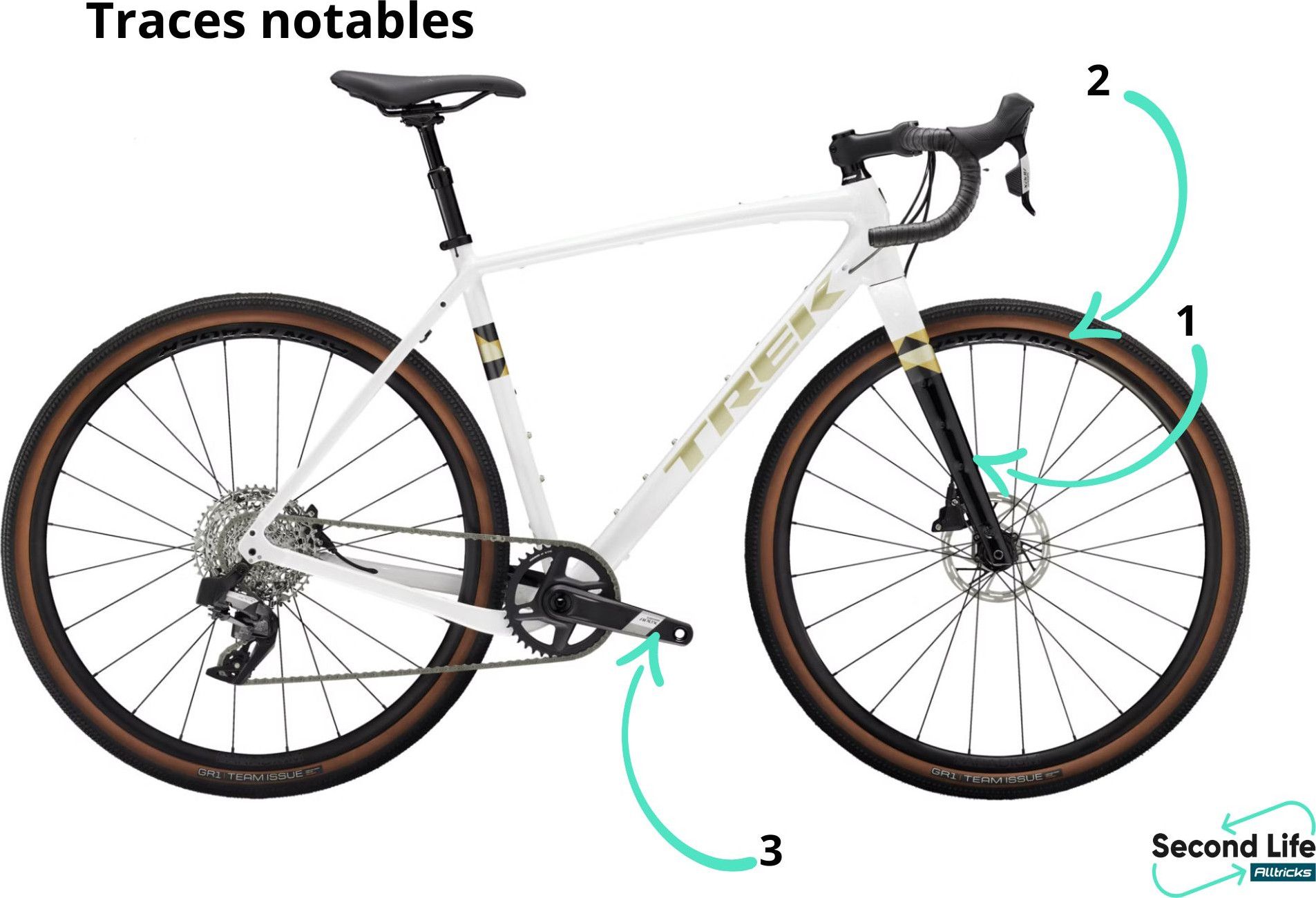 Refurbished Product - Gravel bike Trek Checkpoint ALR 5 Sram
