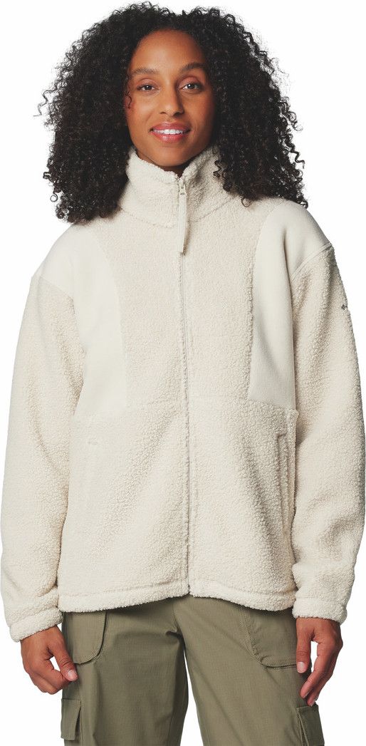 Manteau Femme Polaire Doublé Célaia - Taille 42/44, Blanc Cassé, Occasion Très Bon état