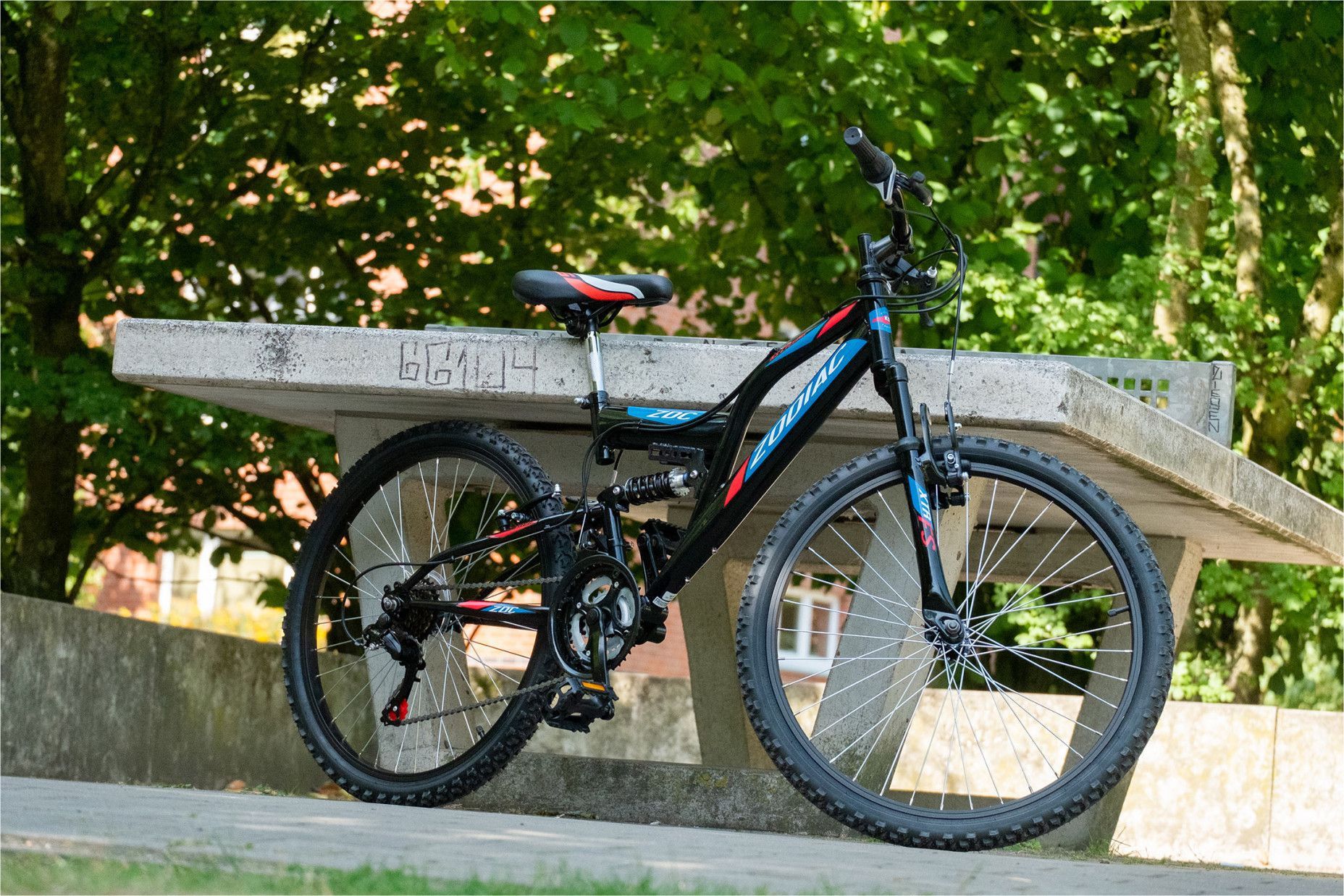 Vtt Enfant Tout Suspendu 20 Zodiac Blanc-vert Tc 31 Cm Ks Cycling à Prix Carrefour