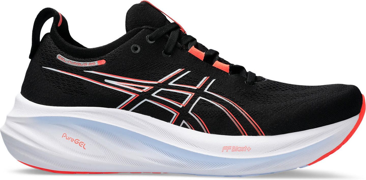 Chaussures de Running Asics Gel Nimbus 26 Noir Rouge Alltricks