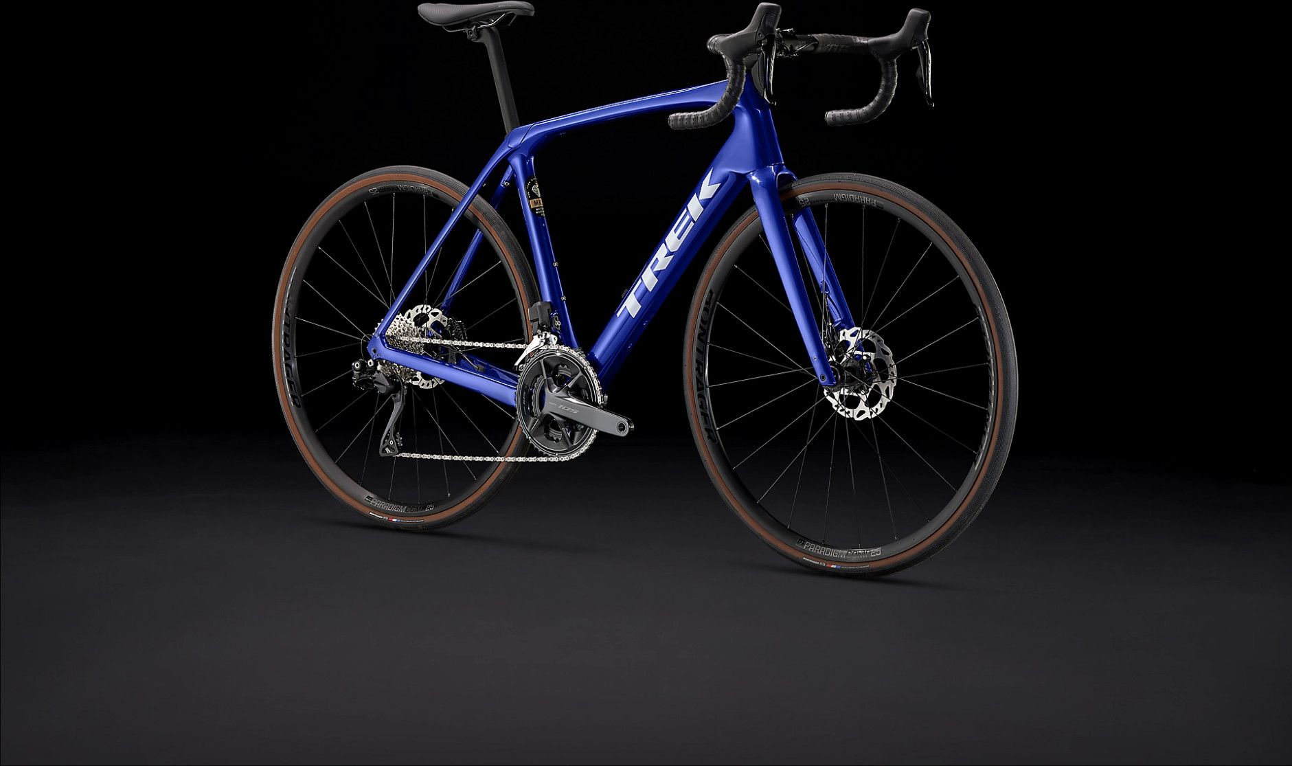 Trek Domane SL 6 Shimano 105 Di2 12V 700 mm Blue Hex Road