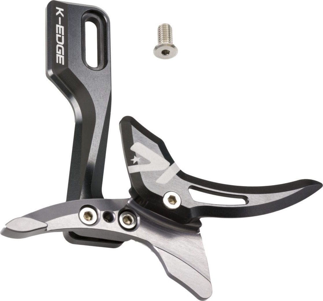ANCLLO Fiets Enkel-schijf Kettinggeleider Beschermer Bergfiets Aluminiumlegering Kettingspanner MTB Accessoires