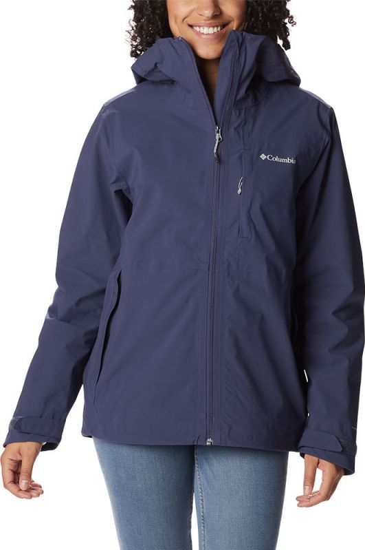 Columbia Omni Tech Ampli Dry Waterproof Jacket Blue Women Alltricks