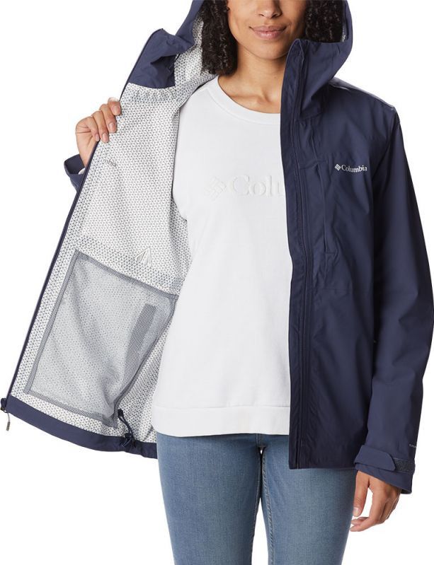 Columbia Omni Tech Ampli Dry Waterproof Jacket Blue Women Alltricks