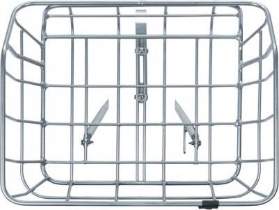 Basil Portland Front Bike Basket 25L Chrome | Alltricks.com