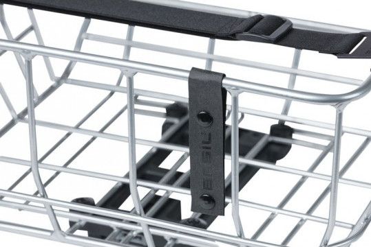 Basil Portland Front Bike Basket 25L Chrome | Alltricks.com