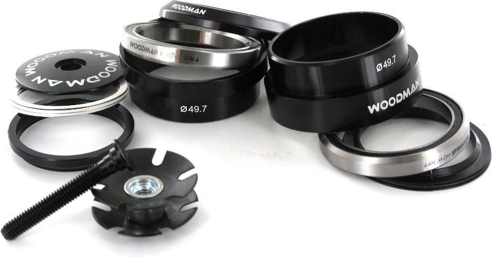 パーツ WOODMAN axis HS headset 1 1/8 gold WOODMAN axis HS headset 1 1/8 gold