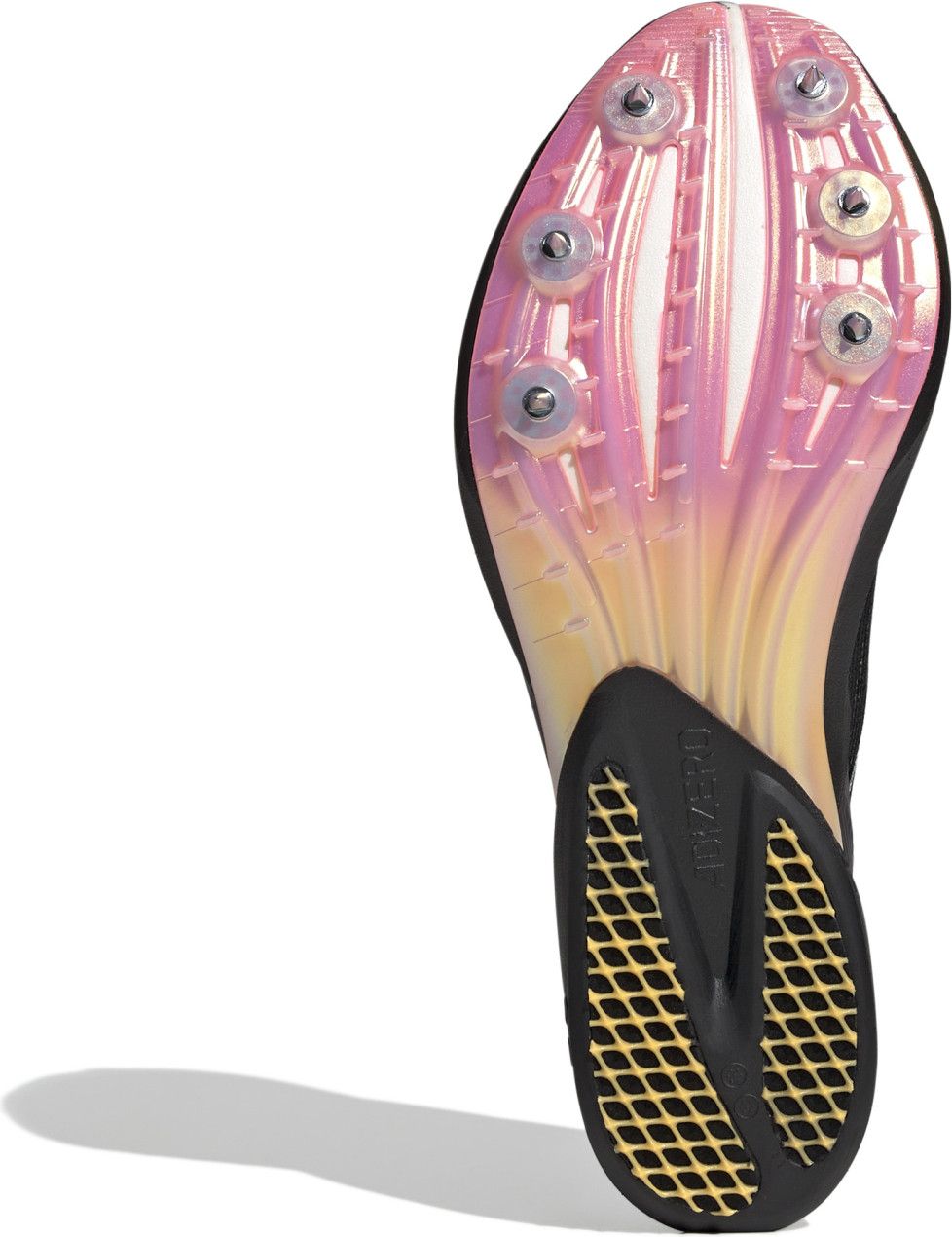 adidas Adizero Avanti Track & Field Shoes Black/Pink/Orange