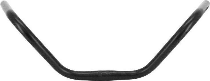 Guidon Vélo Ergotec VTT Droit Acier 25.4mm Argent Town Exclusive