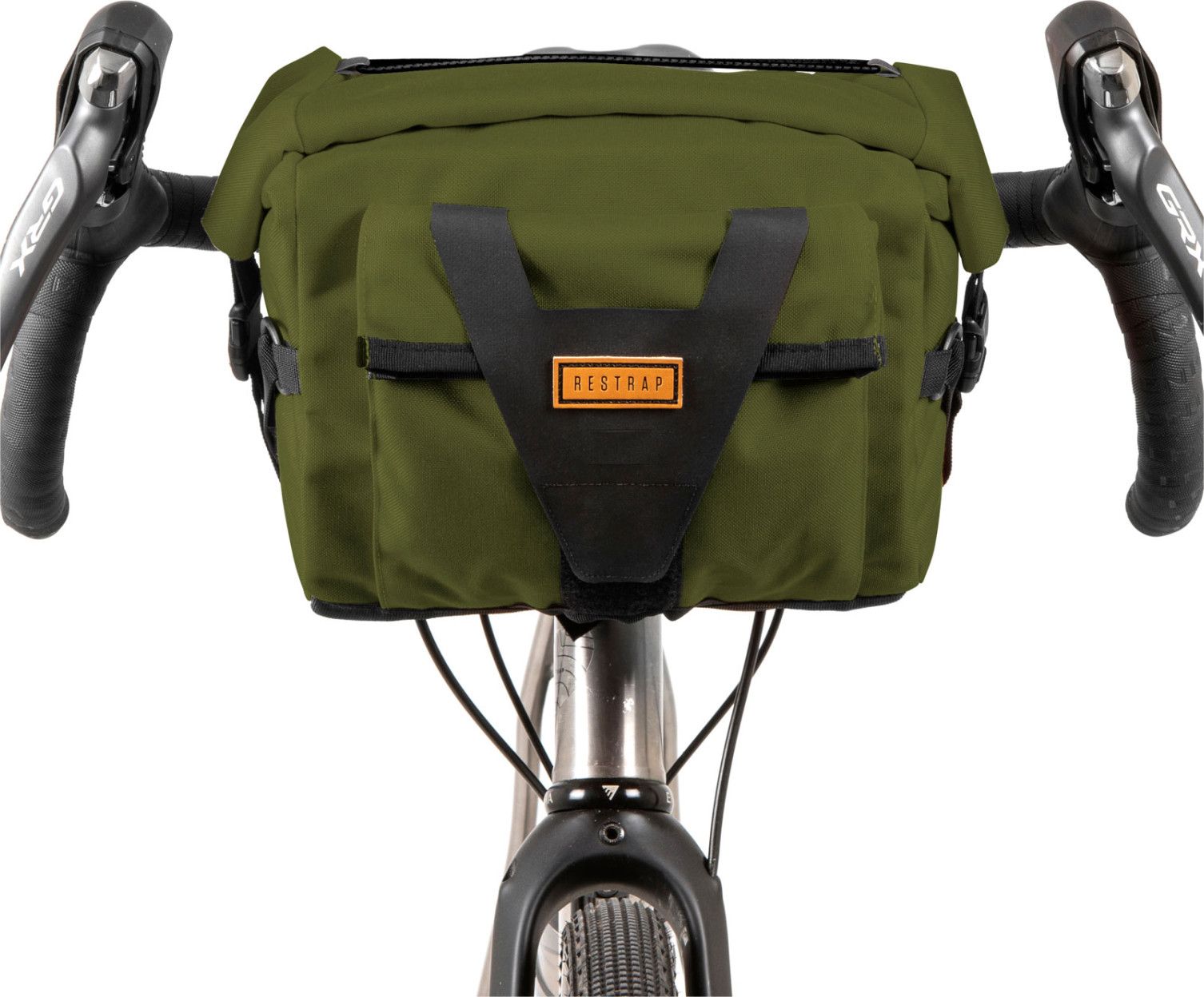 Restrap Bar Pack 10L Handlebar Bag Olive Green | Alltricks.com