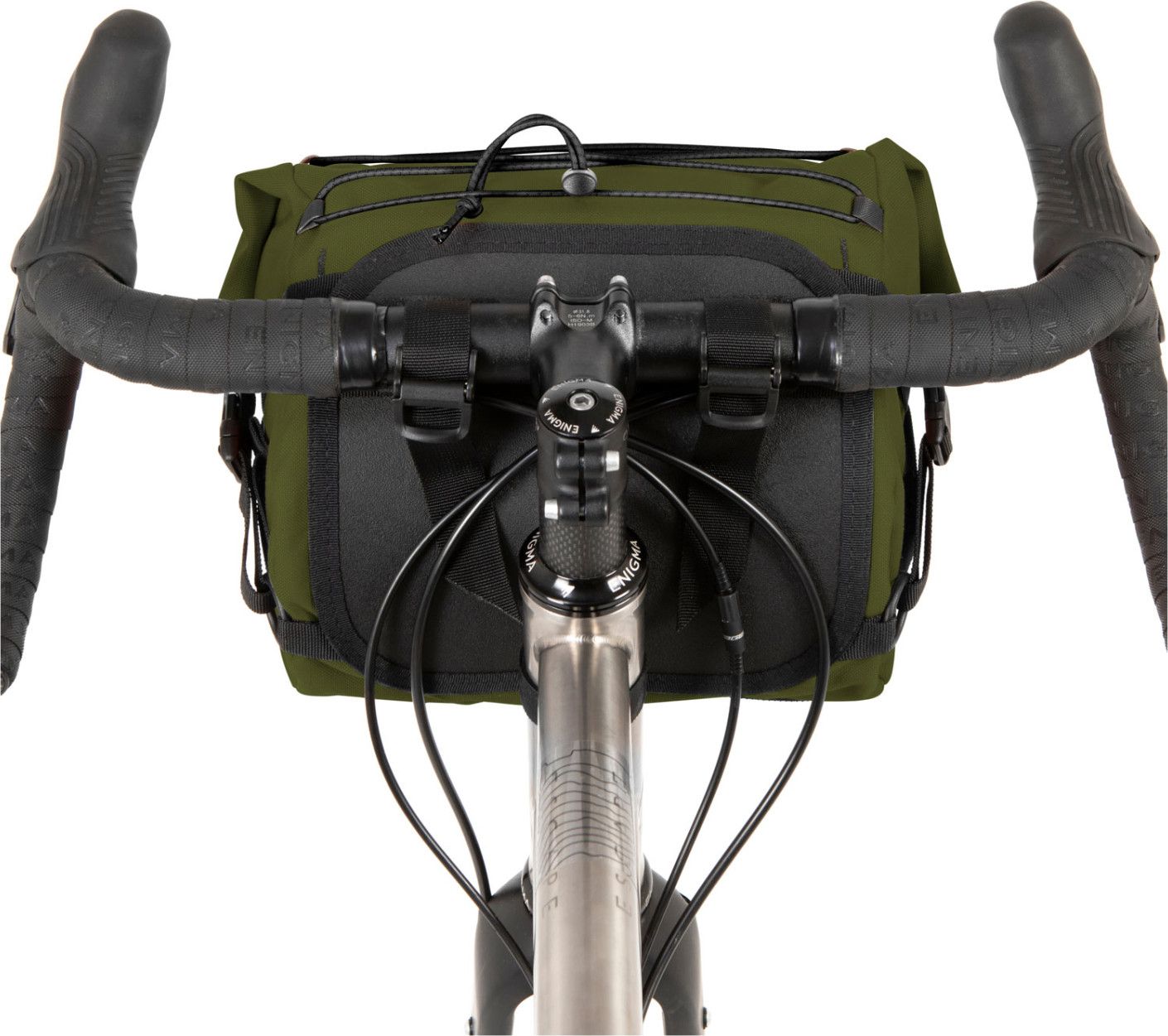 Restrap Bar Pack 10L Handlebar Bag Olive Green | Alltricks.com
