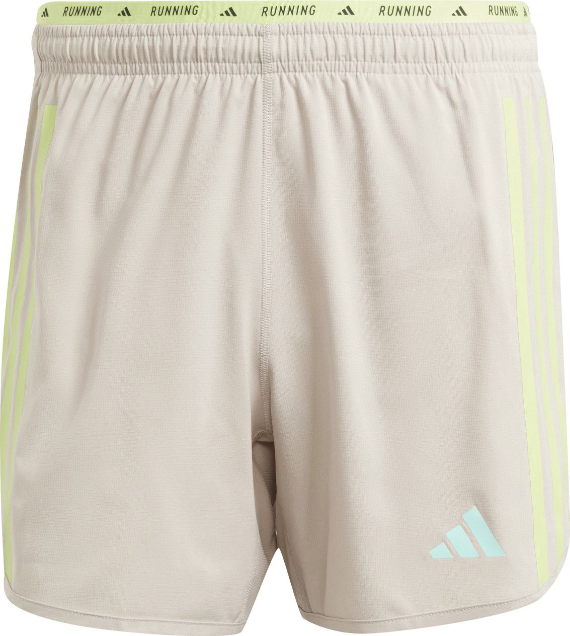 adidas Own The Run Shorts 5in Beige Homme Alltricks