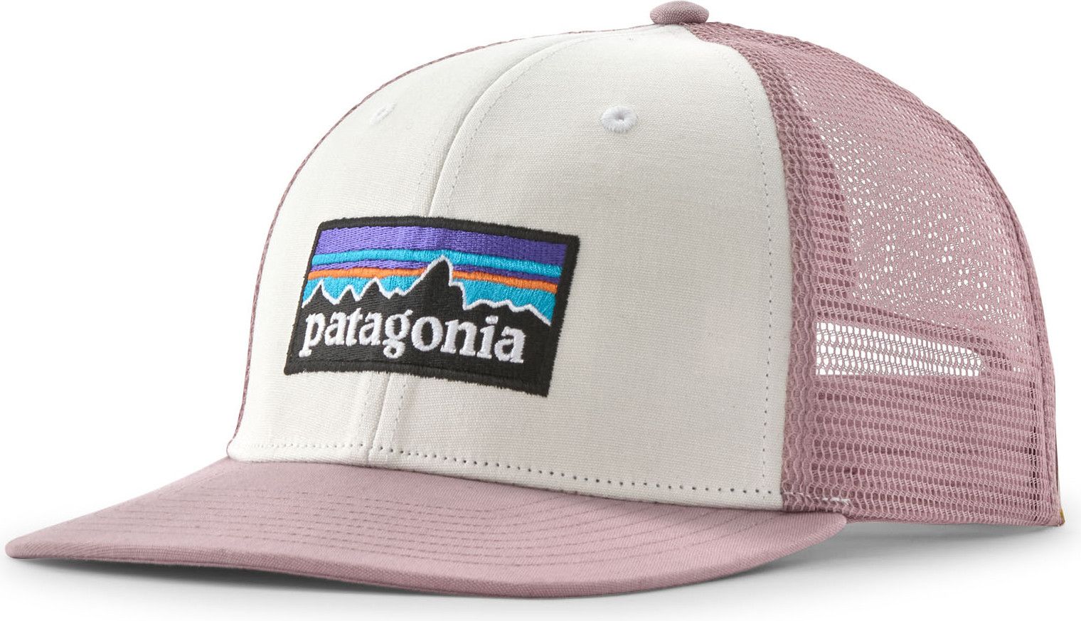 Patagonia P-6 Logo Trucker Cap Pink | Alltricks.com